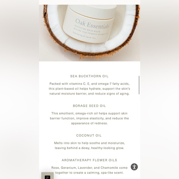 Oak Essentials Jenni Kayne Full Size Moisture Rich Balm 40g/1.4oz Retail $88 NIB - Picture 11 of 15